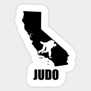 California Judo Sticker